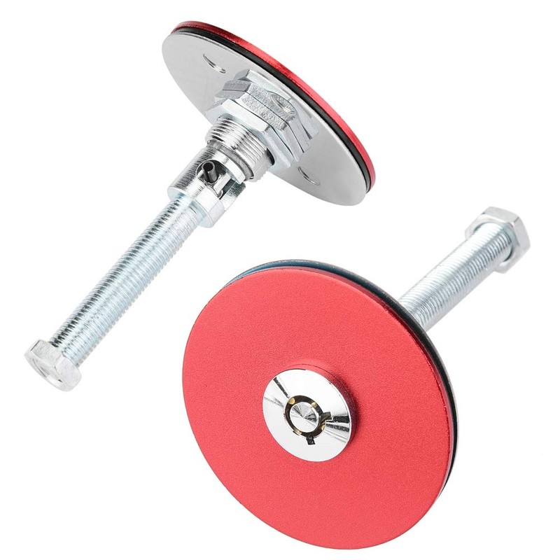 Acouto Car Hood Lock Pin Aluminum Alloy Universal Engine Hood