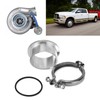 Turbo Compressor V-Band Flange Clamp Accessory Fit for Holset HX35