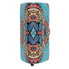 KARMA.DIEM Women's Purse with Colourful Flowers Mandala Pattern, Ethnic Style,