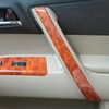 4Pcs/Set Peach Wood Grain Door Panel Strip Trim Interior Door
