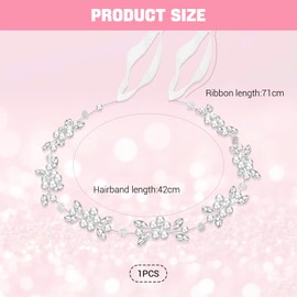 First Communion Headband for Girls – Pearl Flower Girl Hair Accessories for Wedding, Baptism, First Communion Hair Accessories, Hairpiece, Folower Headband, Gift, Dress Accessory