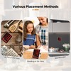 BEAMNOVA 4 Channel Digital Kitchen Timer Cooking Loud Alarm Stainless