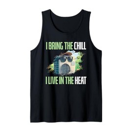 HVAC I Bring The Chill | Ideal for Residential HVAC Techs Tank Top