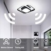EIDEARAY Motion Sensor LED Ceiling Light Indoor, 36W Cool White