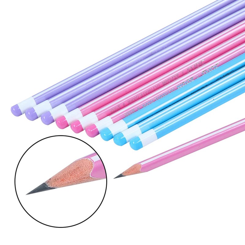 Doms Zoom Triangle 10 Pencils Ultimate Dark + 1 Free