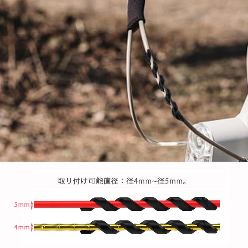 GOODCHI 10pcs Frame Protectors Brake Cable Protectors Abrasion Resistant Soft