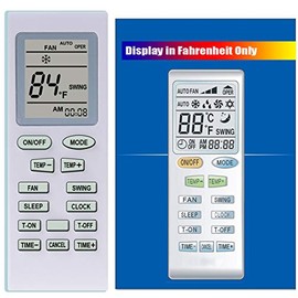 Home Appliances Inc Of ShenZhen Replacement for Soleus Air Air Conditioner Remote Control KFIHP-09-ID KFHHP-09-OD KFIHP-09-OD KFHHP-12-ID KFHHP-12-OD KFHHP-18-ID KFHHP-18-OD KFHHP-22-ID KFHHP-22-OD
