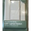 Leviton Lighted Switch - 15A-120VAC - Light Almond No. 5672
