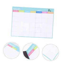 Operitacx Refrigerator Dry Erase Calendar Locker Decorative Magnets Kitchen Magnet Refrigerator Weekly Planner Fridge Magnet Strip Magnets Holder Magnets Fridge Dishwasher Magnetic Paper