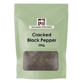 Cracked Black Pepper (Coarse Ground) 500g