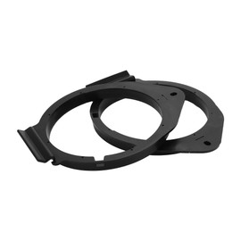 X AUTOHAUX 2 Pcs Speaker Spacer Ring Tweeter Speaker Spacer Adapter for GMC Yukon 2015-2022 Waterproof for 6x9'' ABS Black Front