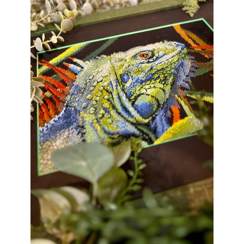 RIOLIS Counted Cross Stitch kit 2192 Iguana