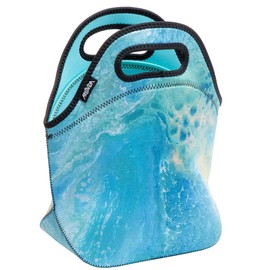Artovida Artists Collective Insulated Neoprene Lunch Bag, Washable Soft Lunch Tote for Work and Picnic - Design by Dana Walker (USA) Ananda – Classic