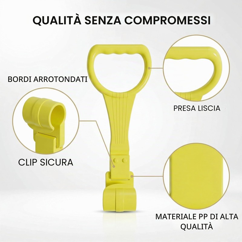 HYFZOD 4 Pezzi maniglie box bambini, Anelli Lettino per Aiutare