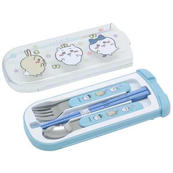 OSK CT-20 Cutlery Chiikawa Chopsticks for Bento Lunch Box, Pulling