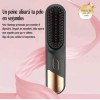 Cepillo Cerámico Alisador Compacto Recarga Usb Portátil