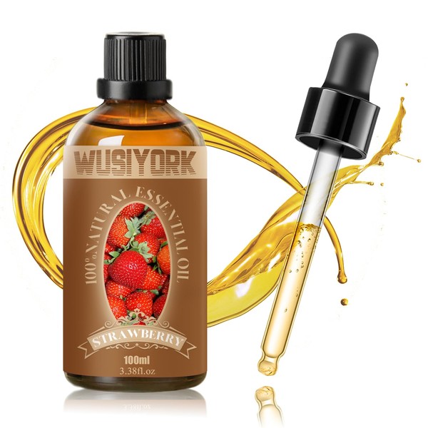 wusiyork wusiyork Strawberry Essential Oil 100ML - 100% Pure and