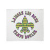 CafePress French Mardi Gras Throw Blanket Super Soft Fleece Plush