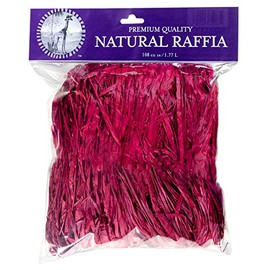 SuperMoss (30403) Raffia, Cranberry, 8oz