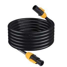 Extension powerCON True1 Male to Female Cable - 14AWG PowerCon Extension Cable, Heavy Duty Outdoor 20A Waterproof True Connector for Stage Light/Speaker(SAC3MX - SAC3FX) (6FT)