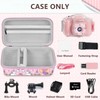 Leayjeen Kids Instant Print Camera Case Compatible with Amzelas/GGIE/CKATE/Gabrella/YKSLEMON and