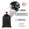 1 Kg Bolsa Negra Para Basura Ecolgica 90x120