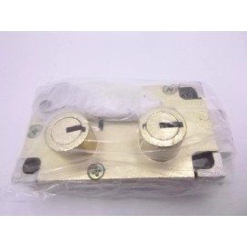 Guardian SEE DESCGuardian 6832 Safe Deposit Box Lock Dbl. Changeable Left Hand 1/2" Brass