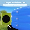 TIEBOLA 12 Foot Eco-Friendly Round Pool Liner Pad - Prevent