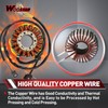 WOOSTAR 18 Coil 5 Wire Magneto Stator Replacement for 2014-2017