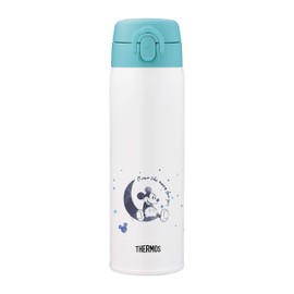 THERMOS Stainless Steel Baby Bottle for Milk Preparation Mickey Ideal Stainless Flask for Making Milk Capacity 0.5L 500ml JNX-502DS (MCY)