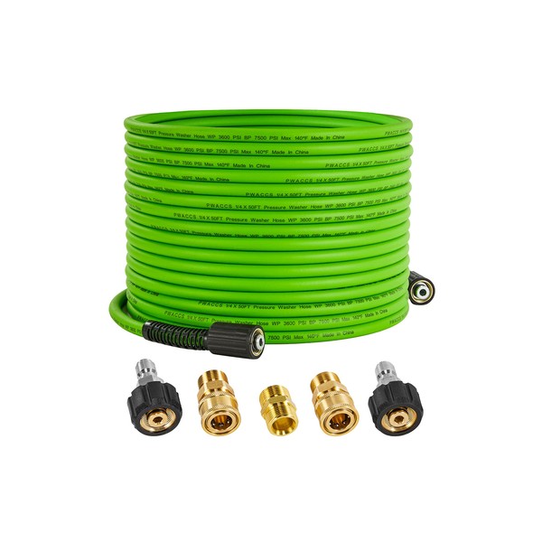 PWACCS Pressure Washer Hose for Power Washer – 3600 PSI