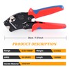 Flytuo Self Adjusting Crimping Tool for Front Loader, 0.08-16mm² for