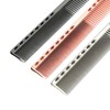 3pcs Space Aluminum Comb Set AntiStatic Wide Fine Tooth Hair