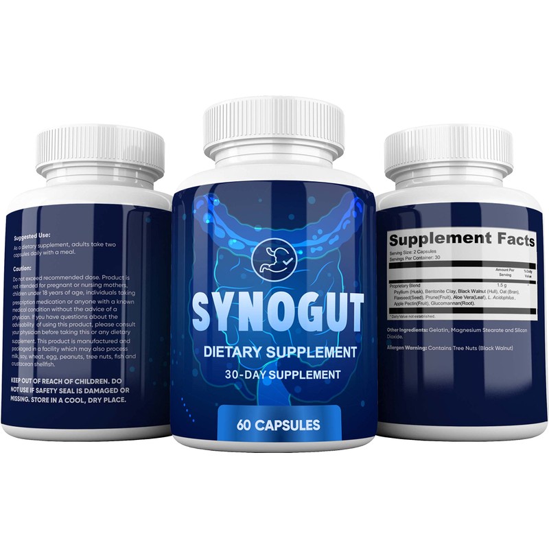 SynoGut Pills Nutrional Supplement 60 Capsules