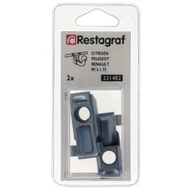 Restagraf Metal Cage Nut for Hitch in Blister Pack for Citroen/Peugeot/Renault, M12-1.75, 50 mm Height, Pack of 2