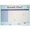 School Stickers A4 Everyday Reward Charts with Stickers - Blue