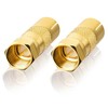 SEBSON SAT Antenna Adapter Set - 4 x F-Connector to