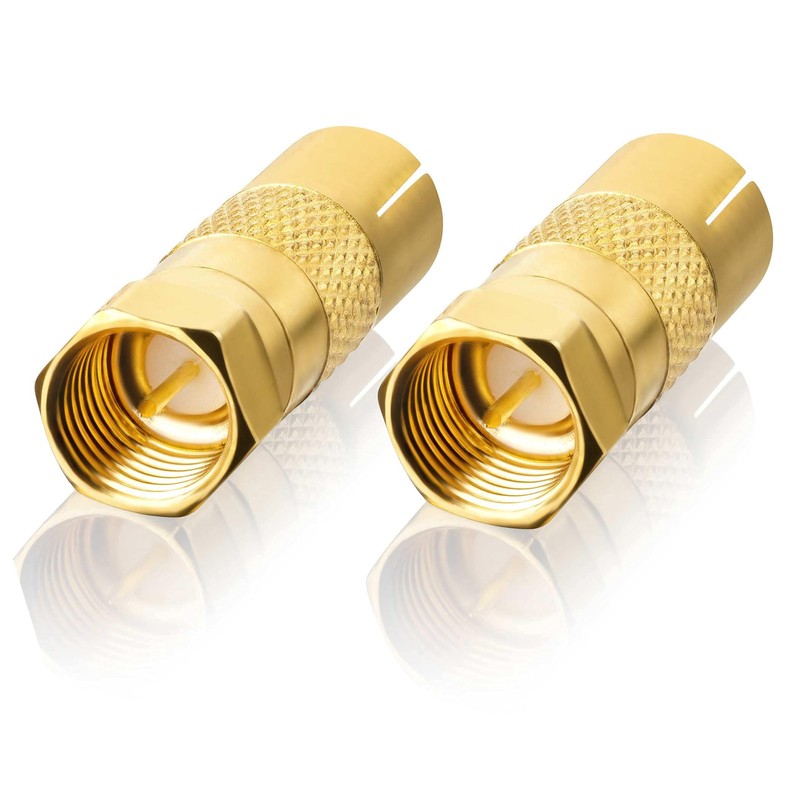 SEBSON SAT Antenna Adapter Set - 4 x F-Connector to