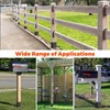 Post Protector Stainless Steel Post Sleeve, Fence Post Protection Tool,