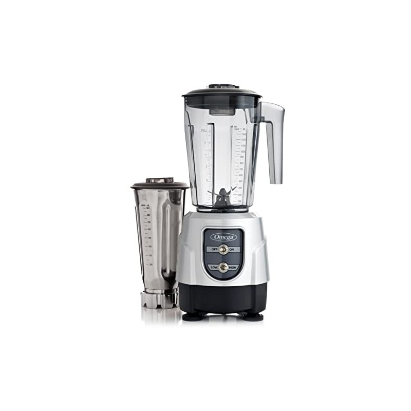 Omega BL390S Blender 1-HP Motor with Tritan Copolyester and Stainless