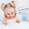 2PCS Exfoliating Bath Sponge, Body Shower Sponge Spa Scrub Soft