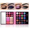 Brillia Ntday Contouring Kit Combination 32 Colors Eye Shadow Palette with