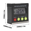 Digital Angle Finder Gauge High Accuracy 4 Botton Electronic Level