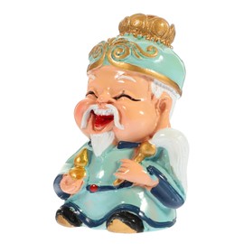 ULTECHNOVO Chinese Style and Luck Figurine for Home Decor Office and Car Elegant Desktop Ornament for Chinese Year Celebration Brings Wealth and Auspiciousness