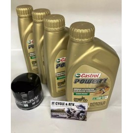 Castrol Oil Change Kit for Ducati Motorcycles 700-1260cc Monster Hypermotard Multistrada