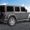 JeCar Exterior Trim Kits Door & Hood Hinge Covers Door