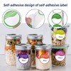 Weekday Stickers, 3500 Pieces Day Dots Food Labels, Circular Whole