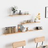 APACALI 10 Pack Floating Shelf Bracket 6 Inch, 150mm Invisible