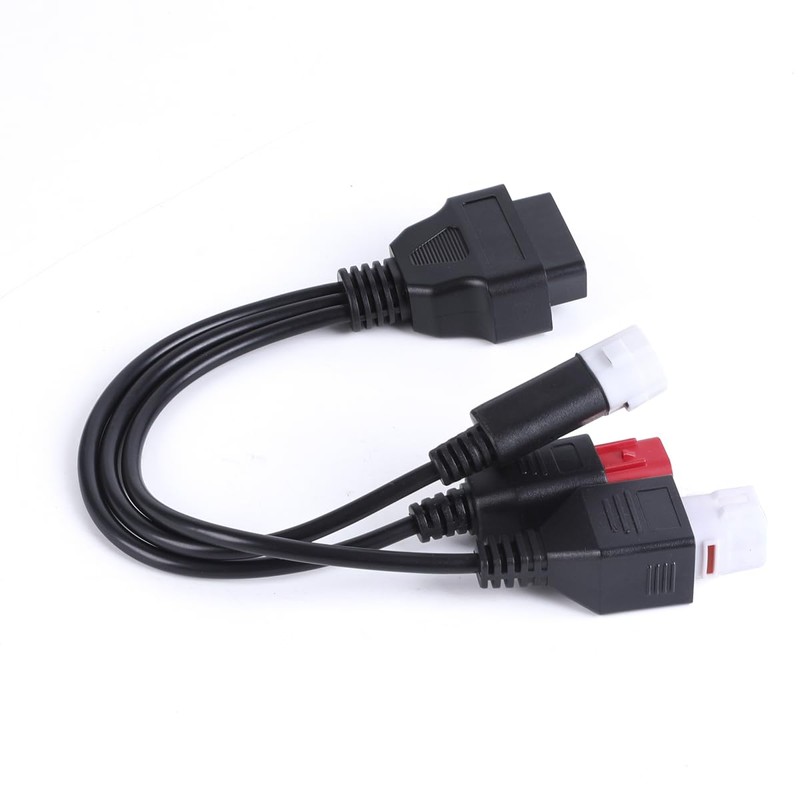 ZIWIMEGO Obd2 Cable Connector 16 Pin to 3Pin 4Pin 6Pin