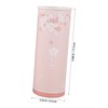 OATIPHO 3pcs Car Tissues Cylinder Box Stylish Travel Facial Wipes